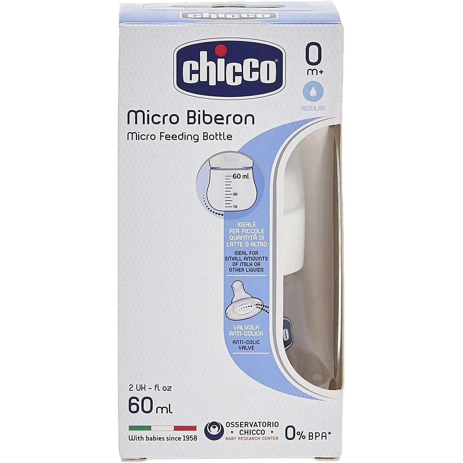 CHICCO MICRO BIBERON 60ML