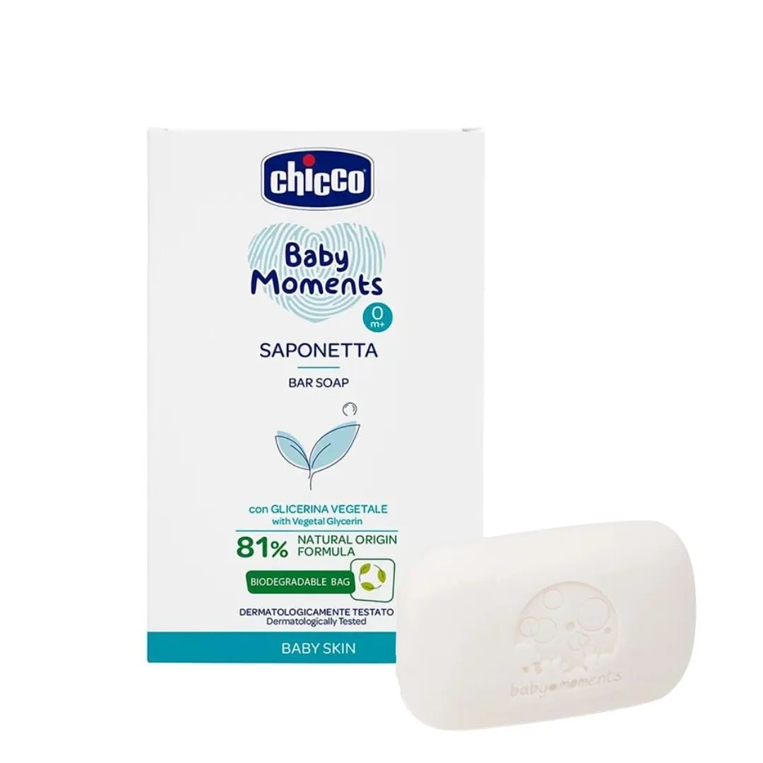CHICCO SAVON BABY MOMENTS 0M+ 100G