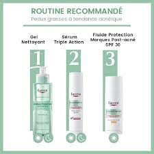 EUCERIN COFFRET ROUTINE PEAUX A IMERFECTIONS GEL+SERUM+CREME SPF30