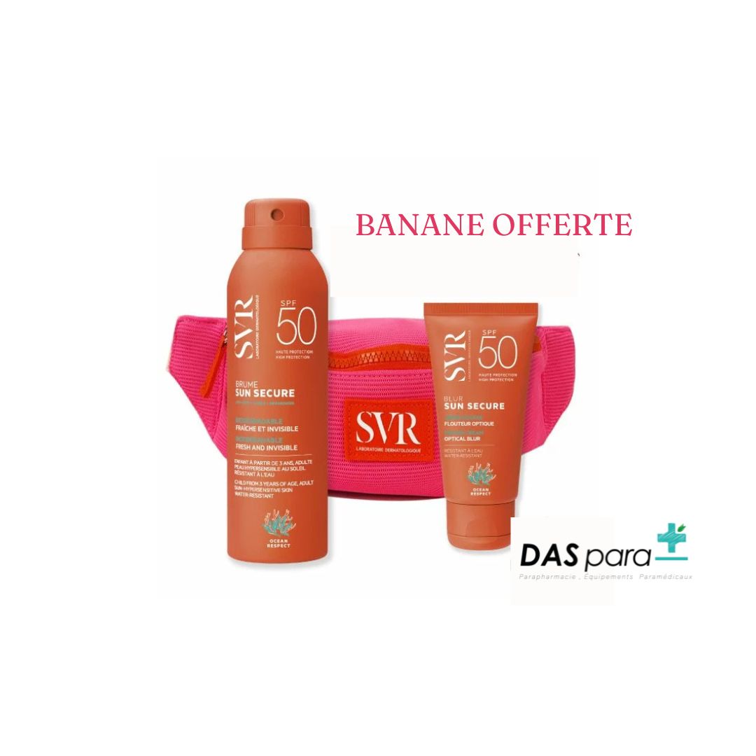 SVR COFFRET SUN SECURE BLUR+ BRUME + BANANA OFFERTE